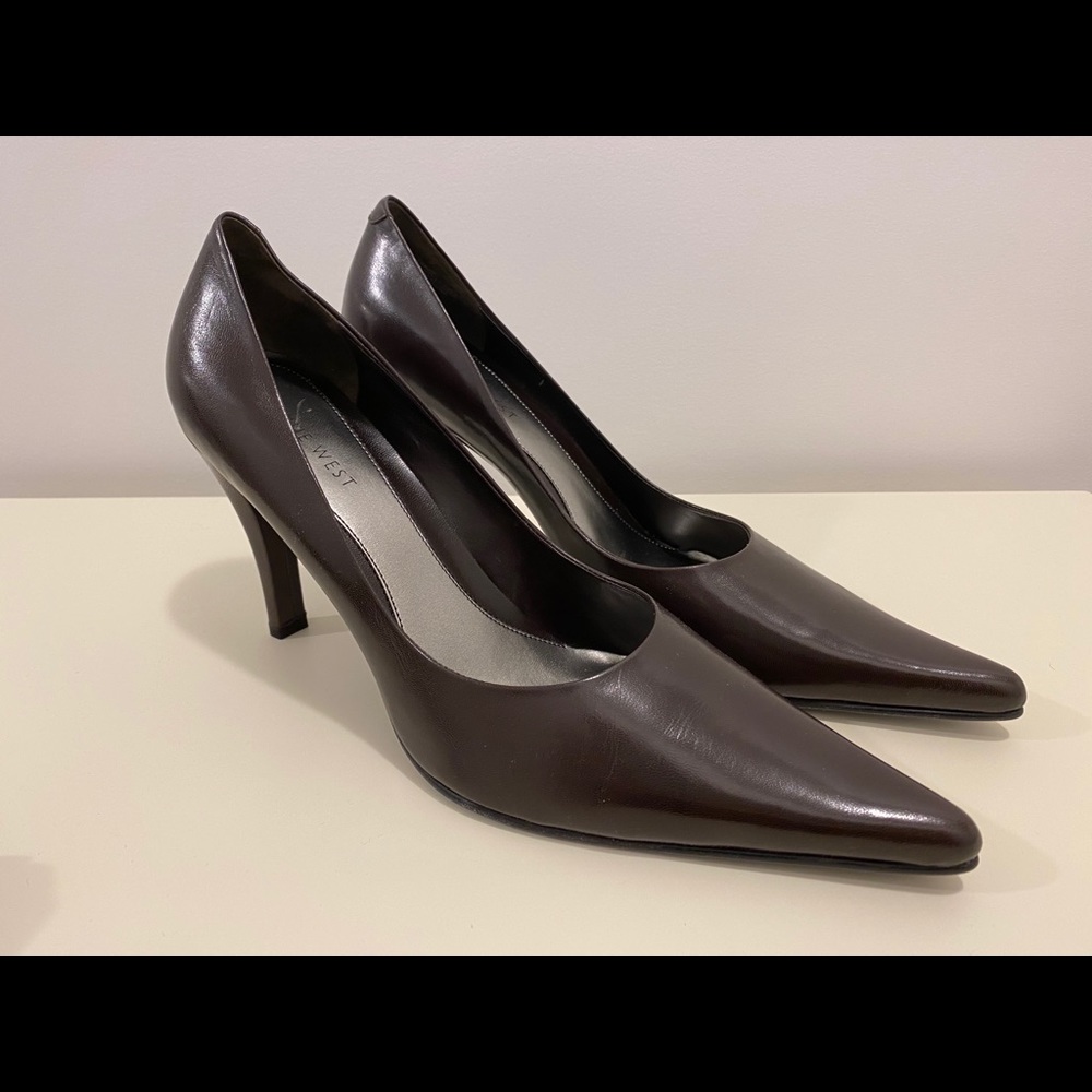 Nine West Brown Heels